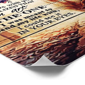 To My Husband Letter Decor | Gift For Husband Poster (Hoek)