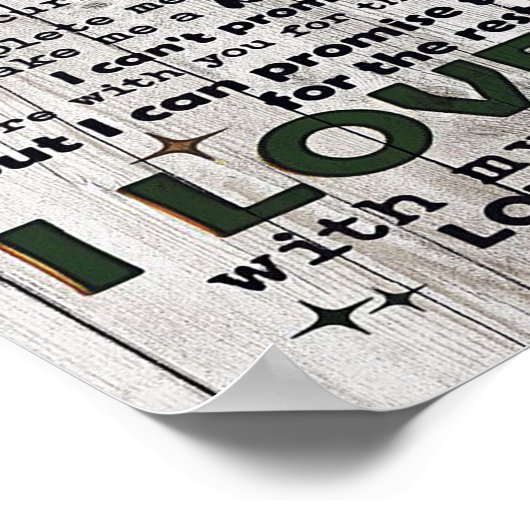 To my Husband |To My Husband Love Quotes To Him Poster (Hoek)