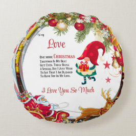 To my Love Nog één kerst samen Rond Kussen