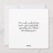 To My Love On Valentines Day Kissing Feestdagenkaart (Achterkant)