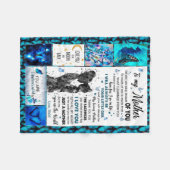to my mom blanket from Son,mothers blanket Fleece Deken (Voorkant (Horizontaal))