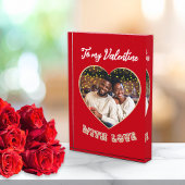 To My Valentine Red Heart Custom Fotoblokken