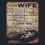 To My Wife Design | Best Anniversary Gift | Deurbordjes<br><div class="desc">Het is een gepersonaliseerd perfect cadeau voor haar, je vrouw, je vriendin, je minnaar. Het zijn ideale cadeaus voor alle seizoenen. Deze producten zijn geweldig voor een picknick in het park, snurken terwijl je tv kijkt, relaxen op de sofa, wanddecoratie voor thuis of als een stijlvolle sprei. cadeau voor feestdagen;...</div>