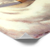 Tô Ngæc Vân - Girl met Lily Flower Poster (Hoek)