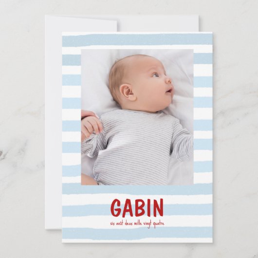 To-Part Gabin Kaart (Voorkant)