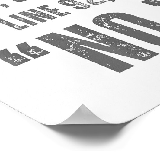 To Quote Hamlet No - Funny Sarcastic Quote Poster (Hoek)