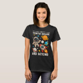 To Sophomore And Beyond Astronaut Funny Back To Sc T-shirt (Voorkant volledig)