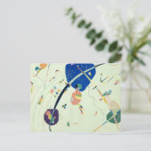 To the Blue, 1939 by Wassily Kandinsky Briefkaart (Staand voorkant)