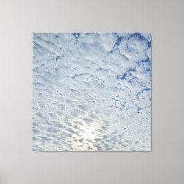 To the Clouds and Beyond Canvas Afdruk