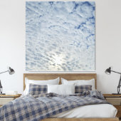 To the Clouds and Beyond Canvas Afdruk (Insitu (Slaapkamer))