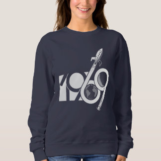 To the Moon 69 - white Trui