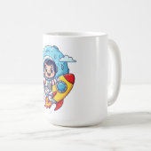 To the moon koffiemok (Voorkant rechts)