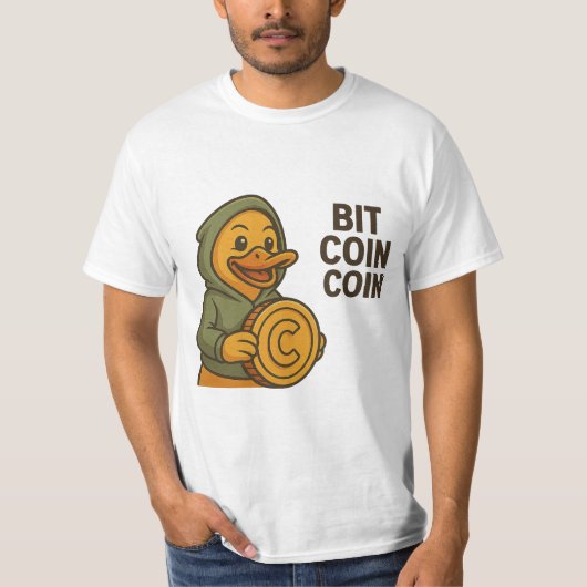 To the Moon of in the Etang - Humour crypto T-shirt (Voorkant)