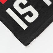 To The World My Girlfriend Is Just A Nurse Funny V Fleece Deken (Hoek)