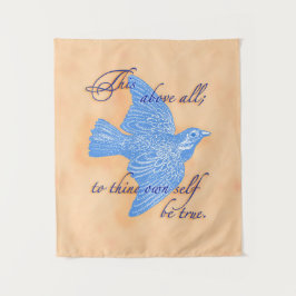 To Thine Own Self Be True Tapestry Wandkleed