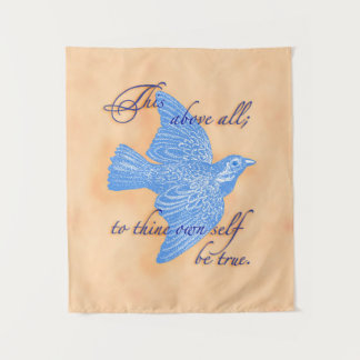 To Thine Own Self Be True Tapestry Wandkleed