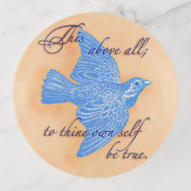 To Thine Own Self Be True Trinket Tray