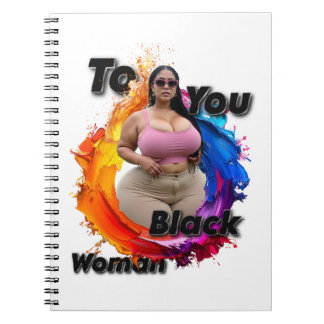 To You Black Woman Notitieboek