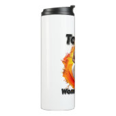To You Black Woman Thermosbeker (Gedraaid links)