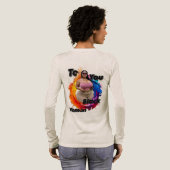 To You Black Woman Tri-Blend Shirt (Achterkant)