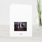 Toa o Samoa Kaart (Achterkant)