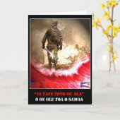 Toa o Samoa Kaart (Gele Bloem)