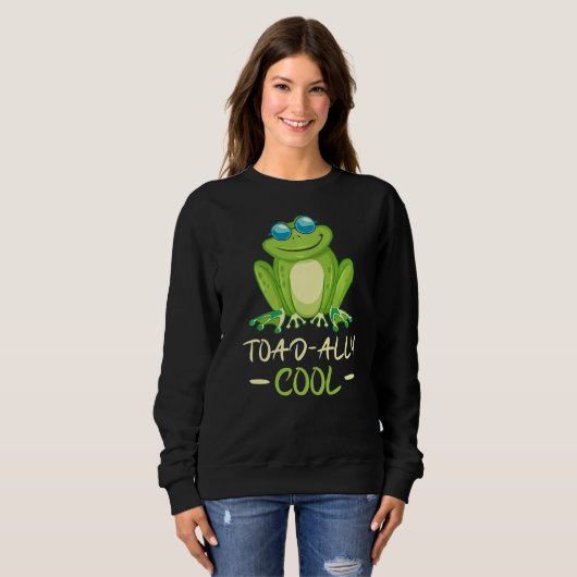 Toad ally cool frog trui (Voorkant volledig)