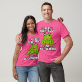Toad-Ally De beste oma Kikker Lover Toad Grandmo T-shirt (Unisex)