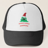 Toad-ally Festive Christmas Frog _ Cute Holiday De Trucker Pet (Voorkant)