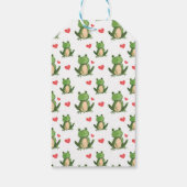 Toad-ally Geweldige Valentijnsdag Labels Cadeaulabel (Achterkant)