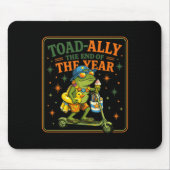 Toad-Ally Het Einde Van Het Jaar Grappige School K Muismat (Voorkant)