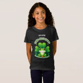  Toad-Ally Lucky St Patrick's Day Frog T-shirt  (Voorkant volledig)