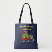 Toad-ally Merry Frog Christmas Tee Tote Bag (Voorkant)