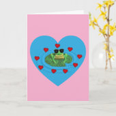 Toad-ally smitten with you kaart (Gele Bloem)