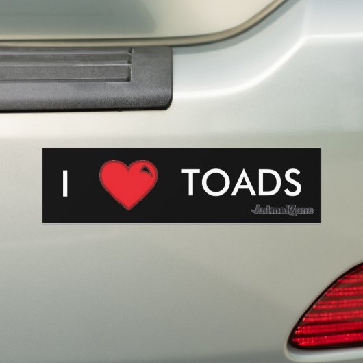 Toad Bumpersticker (Op auto)