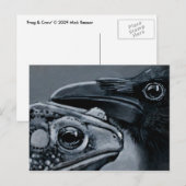 Toad & Crow Briefkaart (Voorkant / Achterkant)