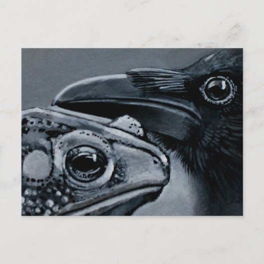 Toad & Crow Briefkaart (Voorkant)
