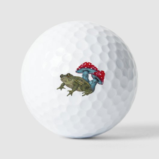 Toad en Toadstool Golfballen (Voorkant)