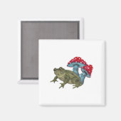 Toad en Toadstool Magneet (Voorkant / Achterkant)