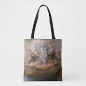 Toad Face Animal Natuur Tote Bag (Voorkant)