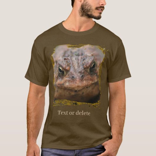 Toad Face Up Close Personalized T-Shirt (Voorkant)