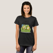 Toad Frog Drink koffie waar ik 's ochtends mensen  T-shirt (Voorkant volledig)