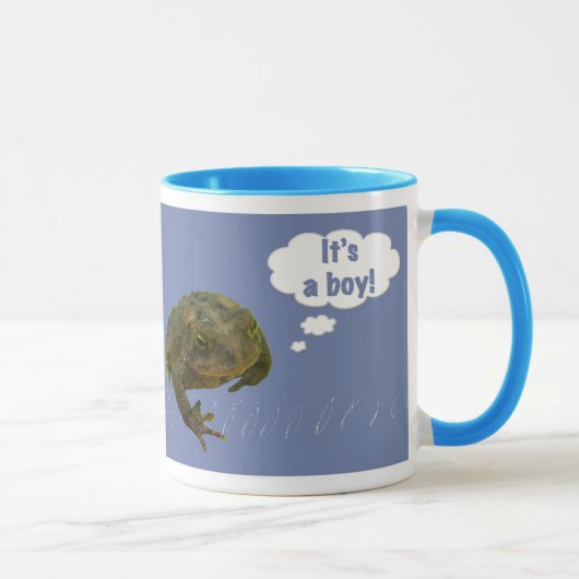 Toad Het is een jongen! Nieuwe babyMok Mok (Rechts)