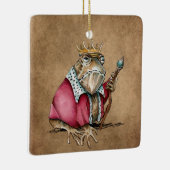 Toad King Keramisch Ornament (Rechts)