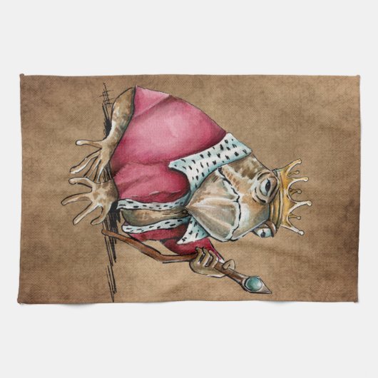 Toad King Theedoek (Horizontaal)