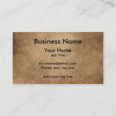 Toad King Visitekaartje (Achterkant)