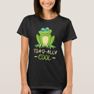 Toad-koele kikker t-shirt