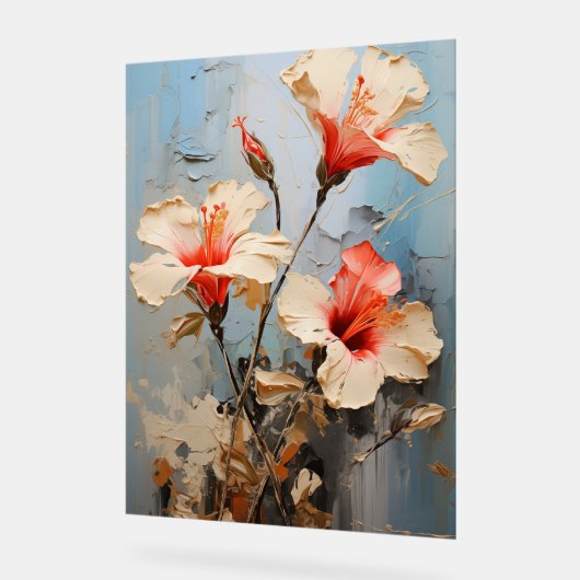 Toad Lily - Impasto Floral Acryl Bord (Hoek)