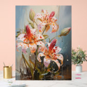 Toad Lily - Impasto Floral Acryl Bord (Huwelijk)