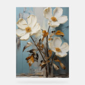 Toad Lily - Impasto Floral Acryl Bord (Voorkant)